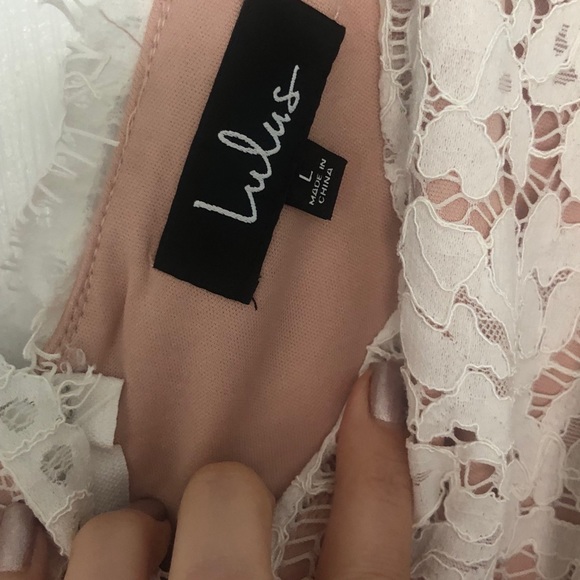 Lulu’s Lace Dress - Size Large - Picture 5 of 10